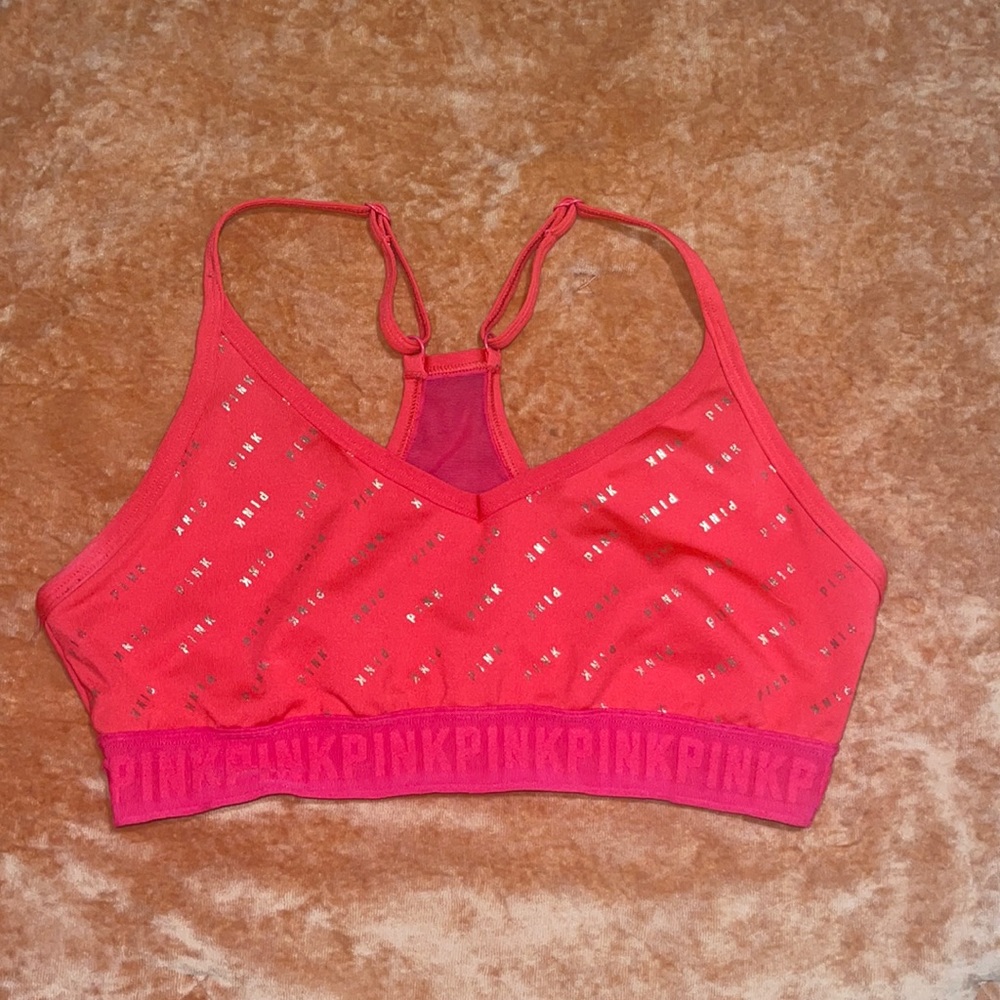 Red Sports Bra